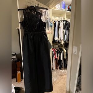 Adrianna Papell Black Sequin Prom or Formal Dress